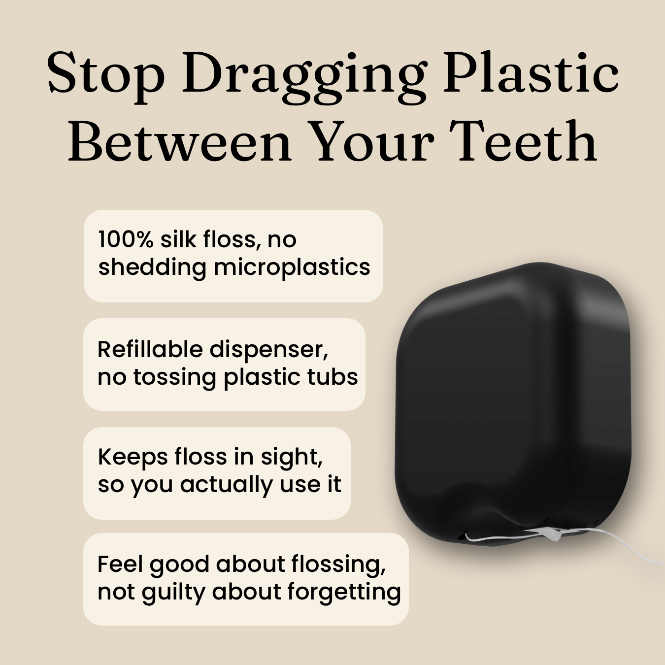 dental floss without plastic
