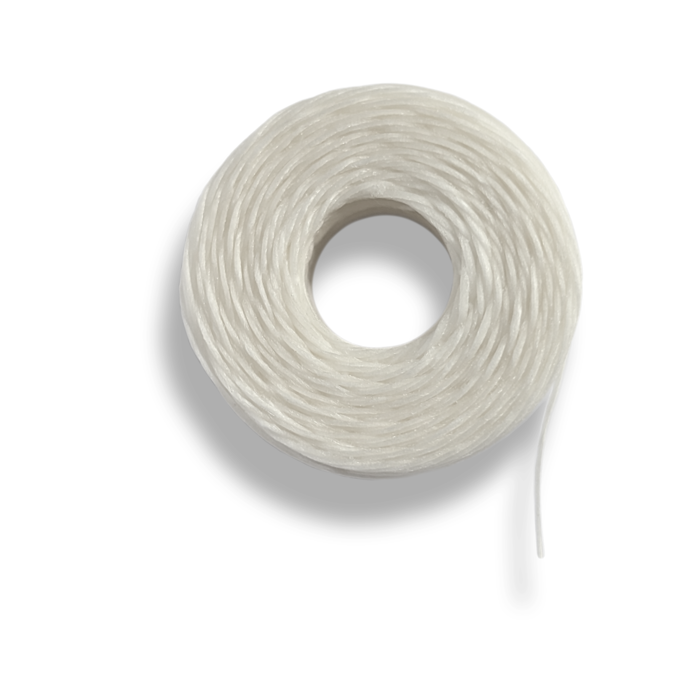 Silk dental floss refill spool