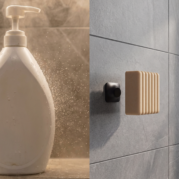 Won't shed microplastics into the shower steam you breathe.