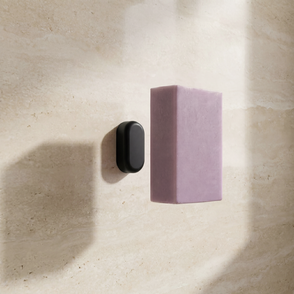 esful body wash bars, magnetic mount and loofah